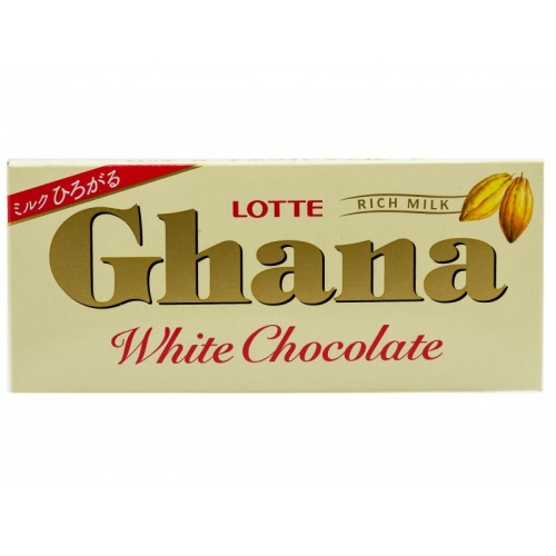 Шоколад ГАНА белый, Lotte, 45 г
