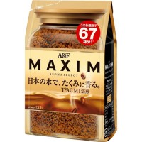 Кофе AGF MAXIM растворимый GOLD BLEND, мягкая упаковка, 135 г