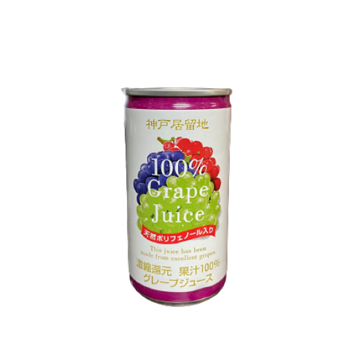 Напиток Kobe Koryuchi Томинага сокосодержащий виноград, 185 мл, Япония