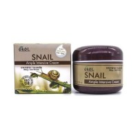 Ekel Крем для лица с экстрактом муцина улитки – Ample intensive cream snail, 100 г