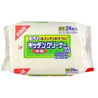 Влажные салфетки Showa Siko для удаления жировых загрязнений на кухне, 24 шт