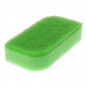 Губка для посуды Kikulon зеленая, двухслойная, с серебром, 2 шт Губка для посуды Kikulon зеленая, двухслойная, с серебром, 2 шт