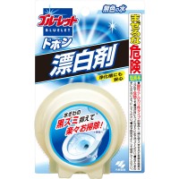 Очищающая и дезодорирующая таблетка для бачка унитаза, KOBAYASHI Bluelet Dobon Cleaning Bleach, с отбеливающим эффектом, 120 г