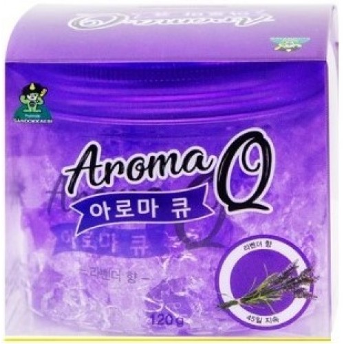 Гелевый освежитель воздуха для комнаты SDK 'Aroma Q' (желейная крошка, лаванда), 120 г