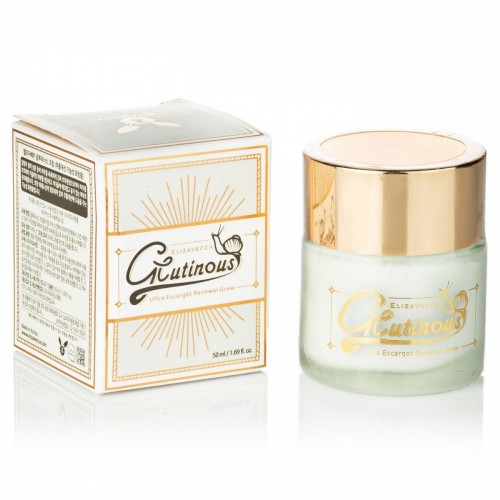 Крем для лица улиточный антивозрастной Elizavecca Glutinous Cream, 50мл.