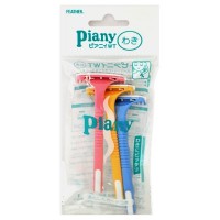 Бритвенный станок Feather "Piany WT" одноразовый с одним лезвием для подмышечной области с защитой от порезов 3 шт