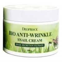 Deoproce Биокрем против морщин Bio Anti-Wrinkle Snail Cream с экстрактом улитки, 100 мл, Южная Корея