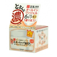 Крем - гель увлажняющий с изофлавонами сои 6 в 1 Sana Soy Milk Gel Cream,100 г