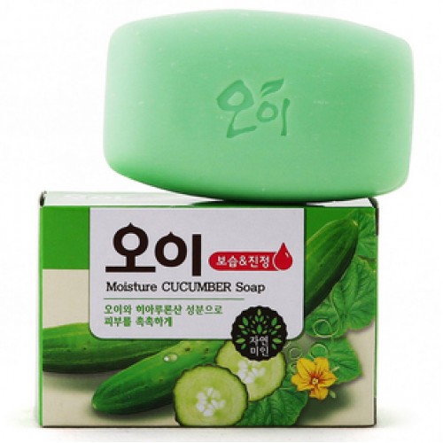 MKH Увлажняющее туалетное мыло с экстрактом огурца «Moisture Cucumber Soap», 100 г