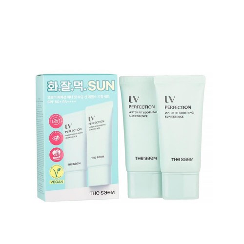СМ Крем для лица солнцезащитный UV Perfection Waterfit Soothing Sun Essence SET СМ Крем для лица солнцезащитный UV Perfection Waterfit Soothing Sun Essence SET
