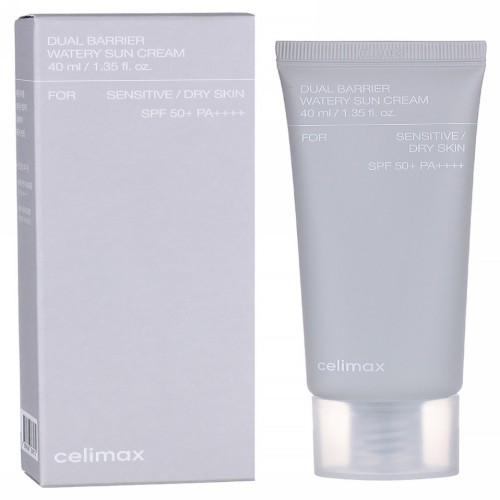 CLM Barrier Крем для лица солнцезащитный с комплексом церамидов celimax Dual Barrier Watery Sun Cream CLM Barrier Крем для лица солнцезащитный с комплексом церамидов celimax Dual Barrier Watery Sun Cream