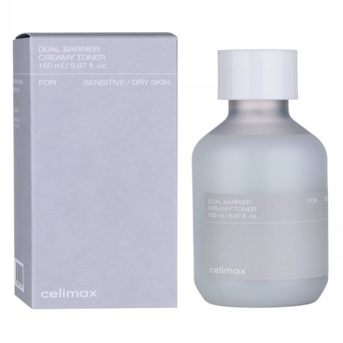 CLM Barrier Тонер для лица кремовый с комплексом церамидов celimax Dual Barrier Creamy Toner CLM Barrier Тонер для лица кремовый с комплексом церамидов celimax Dual Barrier Creamy Toner