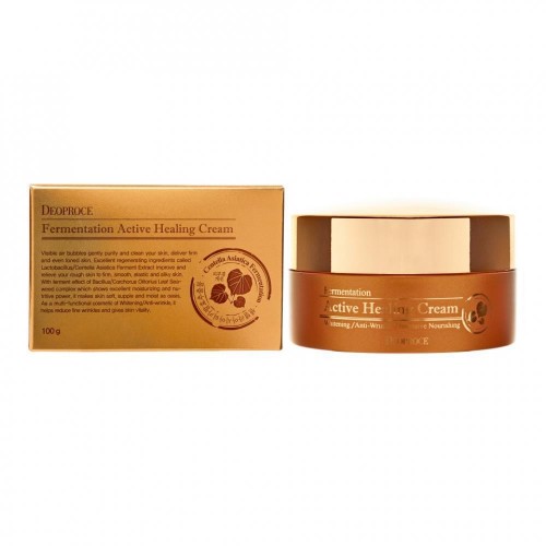 ДП CREAM Крем для лица питательный кислородный DEOPROCE FERMENTATION ACTIVE HEALING CREAM ДП CREAM Крем для лица питательный кислородный DEOPROCE FERMENTATION ACTIVE HEALING CREAM