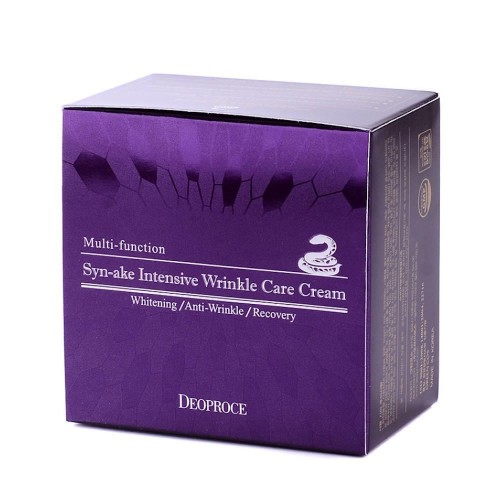 ДП CREAM Крем для лица со змеиным ядом DEOPROCE SYNAKE INTENSIVE WRINKLE CARE CREAM ДП CREAM Крем для лица со змеиным ядом DEOPROCE SYNAKE INTENSIVE WRINKLE CARE CREAM