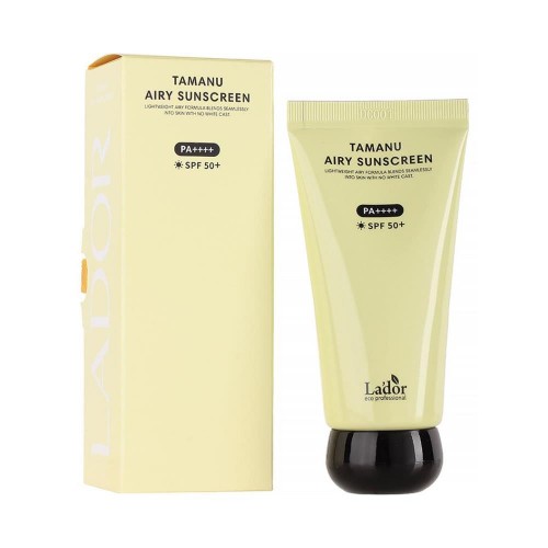 LADOR SUN ЛАДОР Крем солнцезащитный для лица с маслом таману SPF 50+ PA++++ TAMANU AIRY SUNSCREEN LADOR SUN ЛАДОР Крем солнцезащитный для лица с маслом таману SPF 50+ PA++++ TAMANU AIRY SUNSCREEN