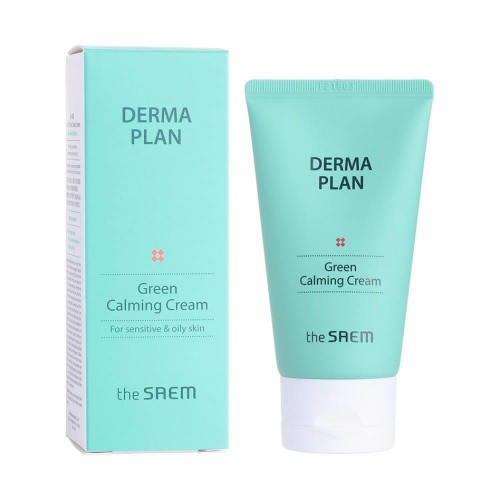 THE SAEM DERMA PLAN САЕМ Крем для лица успокаивающий Derma Plan Green Calming Cream скидка 30% срок годности до 28.02.2027 THE SAEM DERMA PLAN САЕМ Крем для лица успокаивающий Derma Plan Green Calming Cream скидка 30% срок годности до 28.02.2027