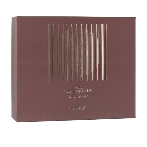 СМ MUSHROOM VEGAN Набор для лица уходовый антивозрастной True Mushroom LX Skin Care 3 SET (тонер, эссенция, эмульсия, крем) СМ MUSHROOM VEGAN Набор для лица уходовый антивозрастной True Mushroom LX Skin Care 3 SET (тонер, эссенция, эмульсия, крем)