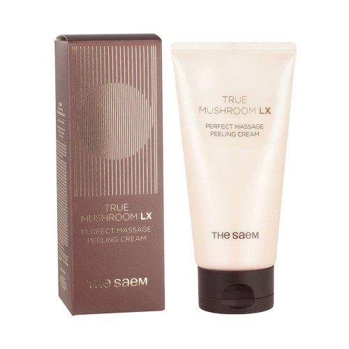 СМ MUSHROOM Крем-эксфолиант для лица очищающий с грибным комплексом True Mushroom LX Perfect Massage Peeling Cream СМ MUSHROOM Крем-эксфолиант для лица очищающий с грибным комплексом True Mushroom LX Perfect Massage Peeling Cream