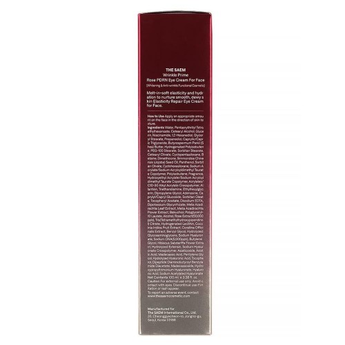 СМ Wrinkle Prime Крем для кожи вокруг глаз с PDRN розы Wrinkle Prime Rose PDRN Eye Cream For Face СМ Wrinkle Prime Крем для кожи вокруг глаз с PDRN розы Wrinkle Prime Rose PDRN Eye Cream For Face