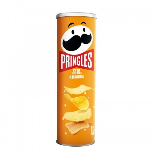 Принглс (Pringles) Чипсы с Сыром Cheesy Cheese, 110г (туба)