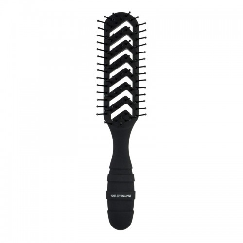 Профессиональная расческа для сушки и укладки волос, черная Профессиональная расческа для сушки и укладки волос, черная