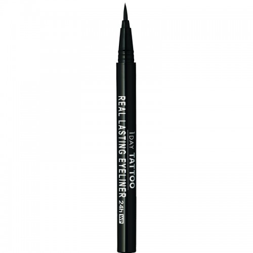 REAL LASTING EYELINER 24h WP black Влагостойкая жидкая подводка для глаз 24 часа, цвет насыщенный черный REAL LASTING EYELINER 24h WP black Влагостойкая жидкая подводка для глаз 24 часа, цвет насыщенный черный