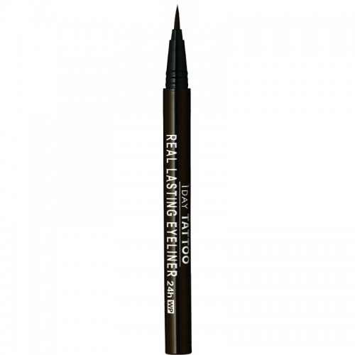 REAL LASTING EYELINER 24h WP brown Влагостойкая жидкая подводка для глаз 24 часа, цвет черно-коричневый REAL LASTING EYELINER 24h WP brown Влагостойкая жидкая подводка для глаз 24 часа, цвет черно-коричневый