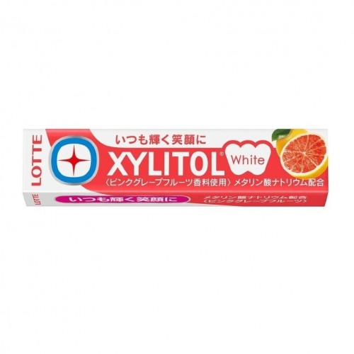 Резинка жевательная Xylitol White розовый грейпфрут Lotte, 21г