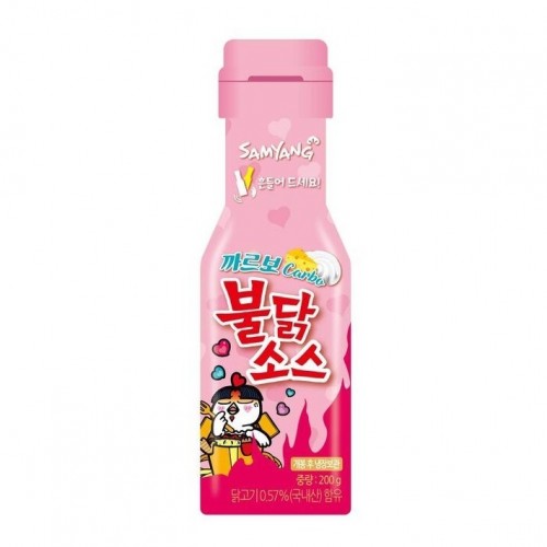 Соус Самянг со вкусом Острой Курицы Бульдак КАРБОНАРА, 200г