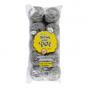 Stainless steel Scrubber Мочалка для мытья посуды из нержавеющей стали, 25г, 10 шт/уп Stainless steel Scrubber Мочалка для мытья посуды из нержавеющей стали, 25г, 10 шт/уп