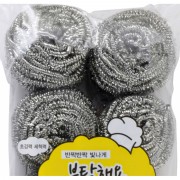 Stainless steel Scrubber Мочалка для мытья посуды из нержавеющей стали, 25г, 10 шт/уп Stainless steel Scrubber Мочалка для мытья посуды из нержавеющей стали, 25г, 10 шт/уп