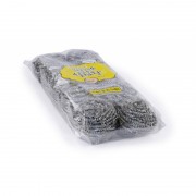 Stainless steel Scrubber Мочалка для мытья посуды из нержавеющей стали, 25г, 10 шт/уп Stainless steel Scrubber Мочалка для мытья посуды из нержавеющей стали, 25г, 10 шт/уп