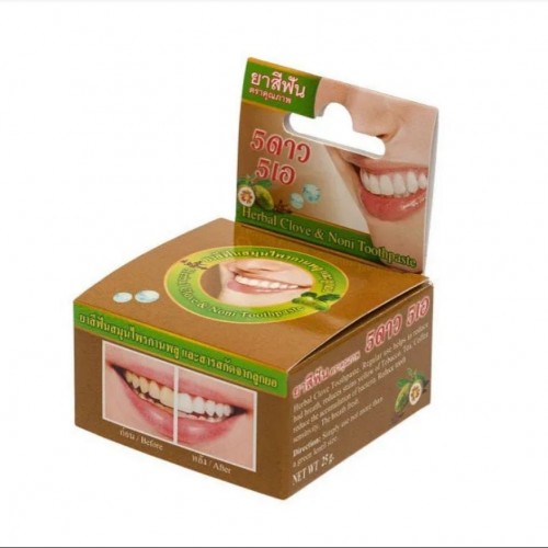 Star Cosmetic Травяная отбеливающая зубная паста с экстрактом Нони