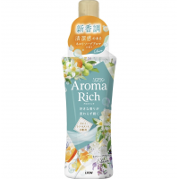 Lion Aroma Rich Claire Кондиционер для белья Клэр с натуральными маслами, 480 мл