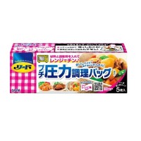 Пакеты для быстрого приготовления пищи в микроволновой печиLION 'Reed Petit Pressure Cooking Bag' , размер 205 х 208 мм (на 1-2 порции), 5 шт