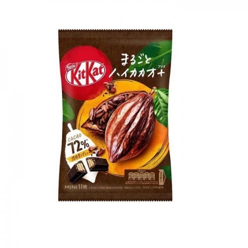 Японский Кит-Кат маругато шоколад с 72% содержанием какао Kit Kat Nestle Japan, 10 штук, 143 г
