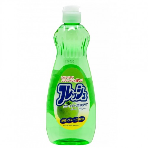 Жидкость 'Awa’s' для мытья посуды с ароматом зелёного яблока , 600мл