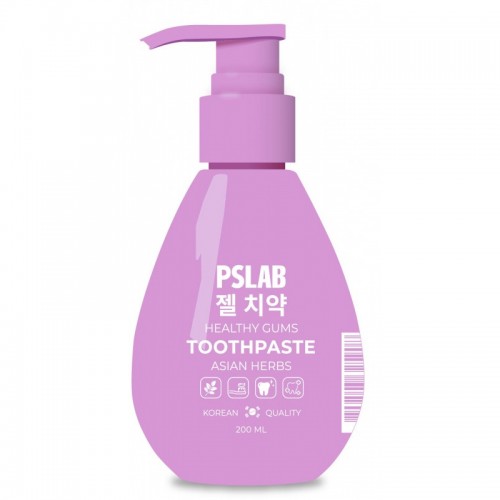 Зубная паста для профилактики воспалений десен 'PSLAB', ASIAN HERBS, 200 мл