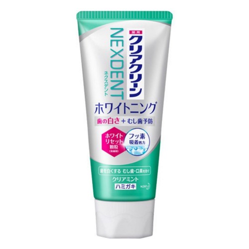 Зубная паста КAO 'Clear Clean NEXDENT Whitening Clear Mint' отбеливающая чистая мята, 120 г